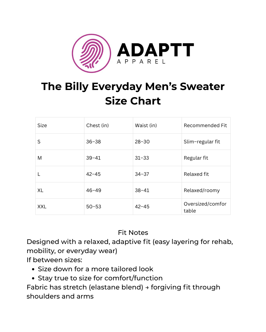 The Billy Mens Zip Sweater
