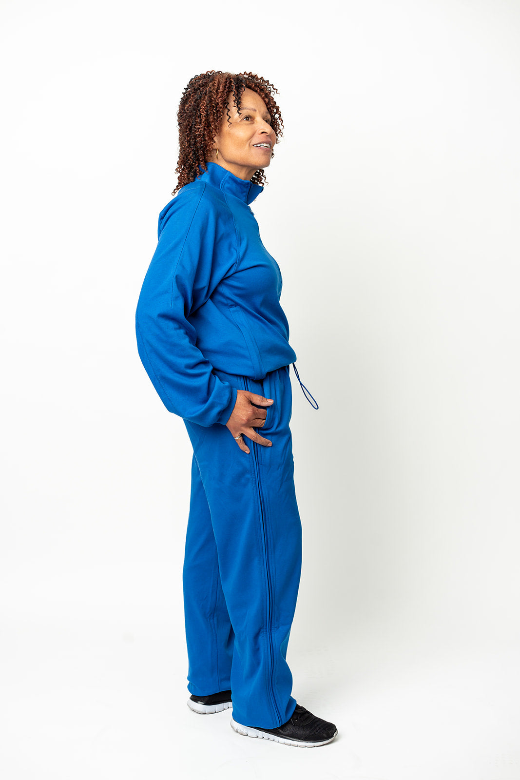 Le pantalon zippé Ann pour femme