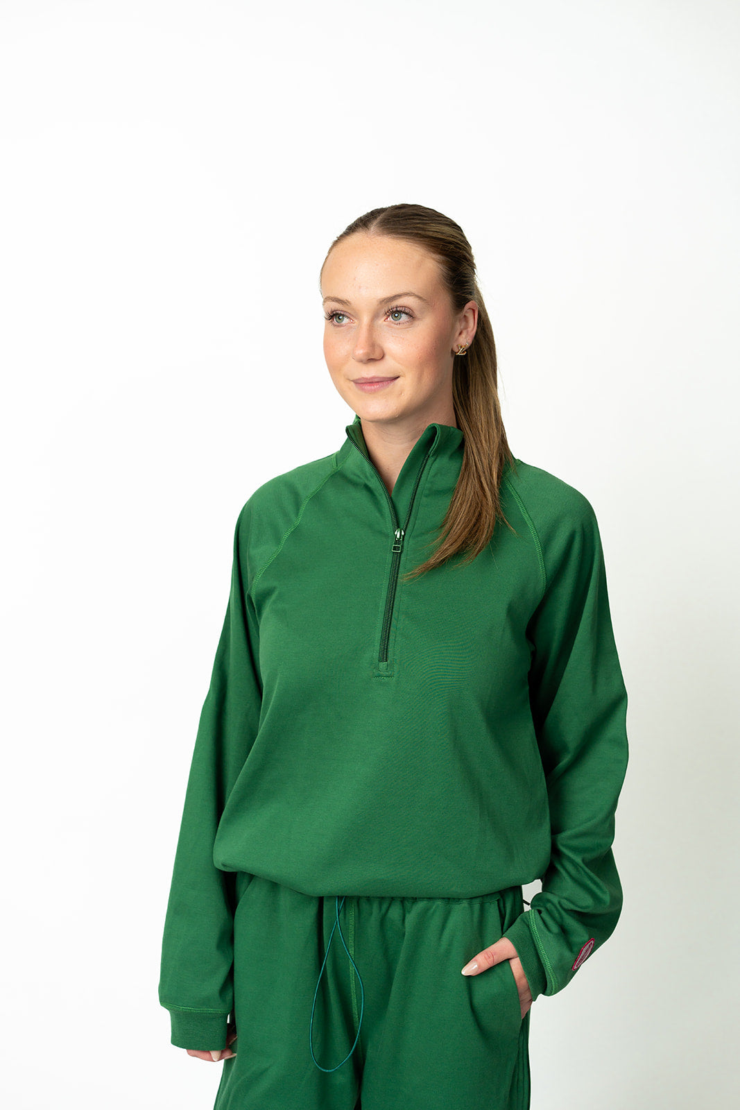 Le pull zippé Elizabeth pour femme 