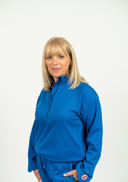 Le pull zippé Elizabeth pour femme 